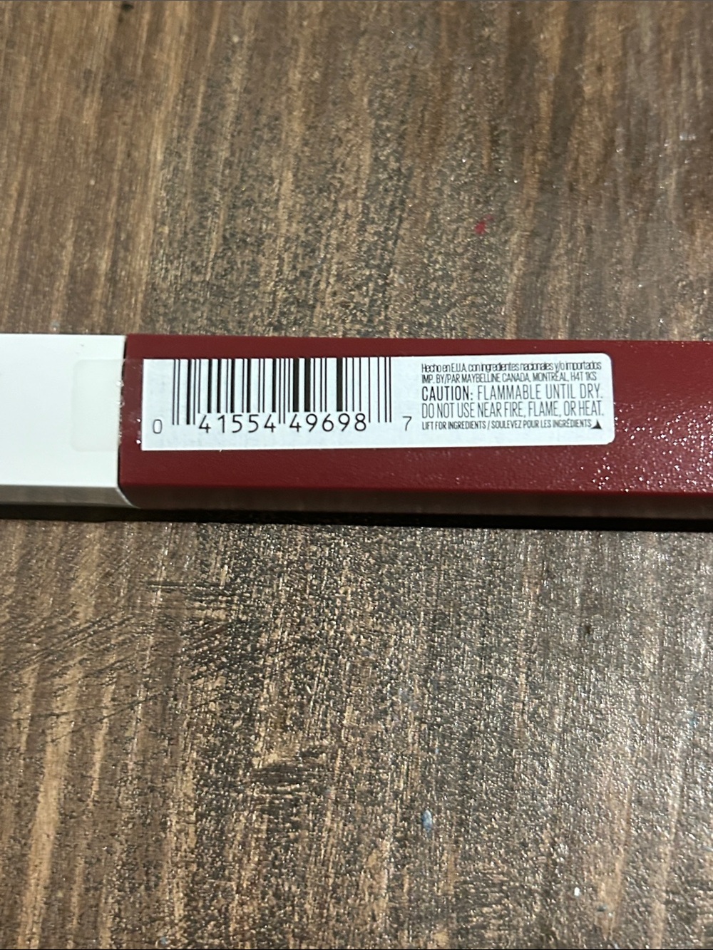 Maybelline voyager Matte Liquid Lipstick in Deep Red with White Cap - Picture 5 of 5